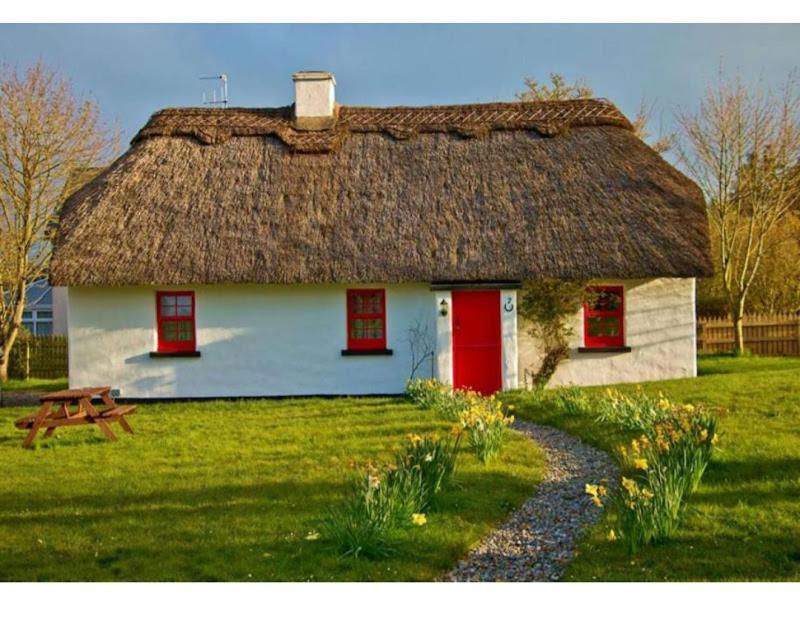 Thatcted Cottages Lough Derg Dromineer Exteriör bild